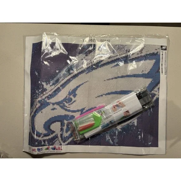 Philadelphia Eagles Diamond Art Kit 50x40CM - Picture 2 of 2